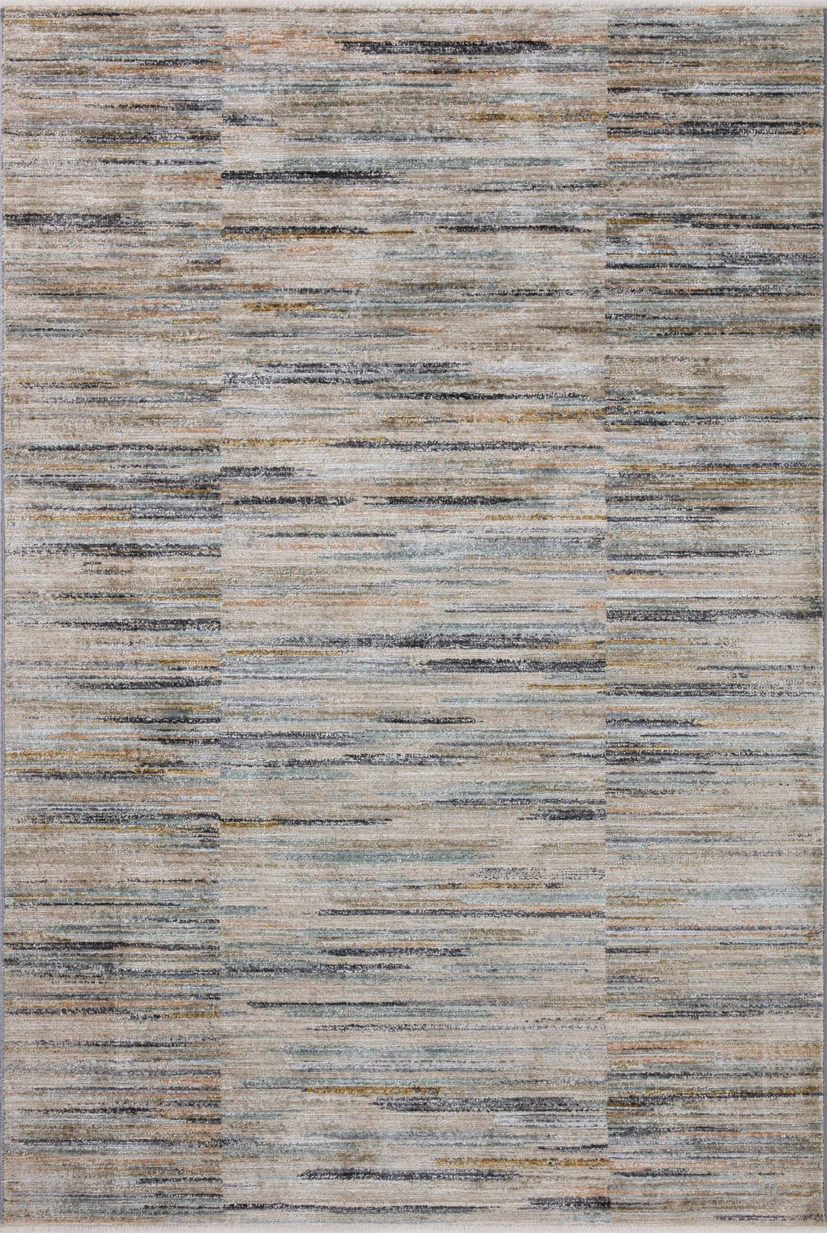front view of Soho Multi / Dove luxury Rug
