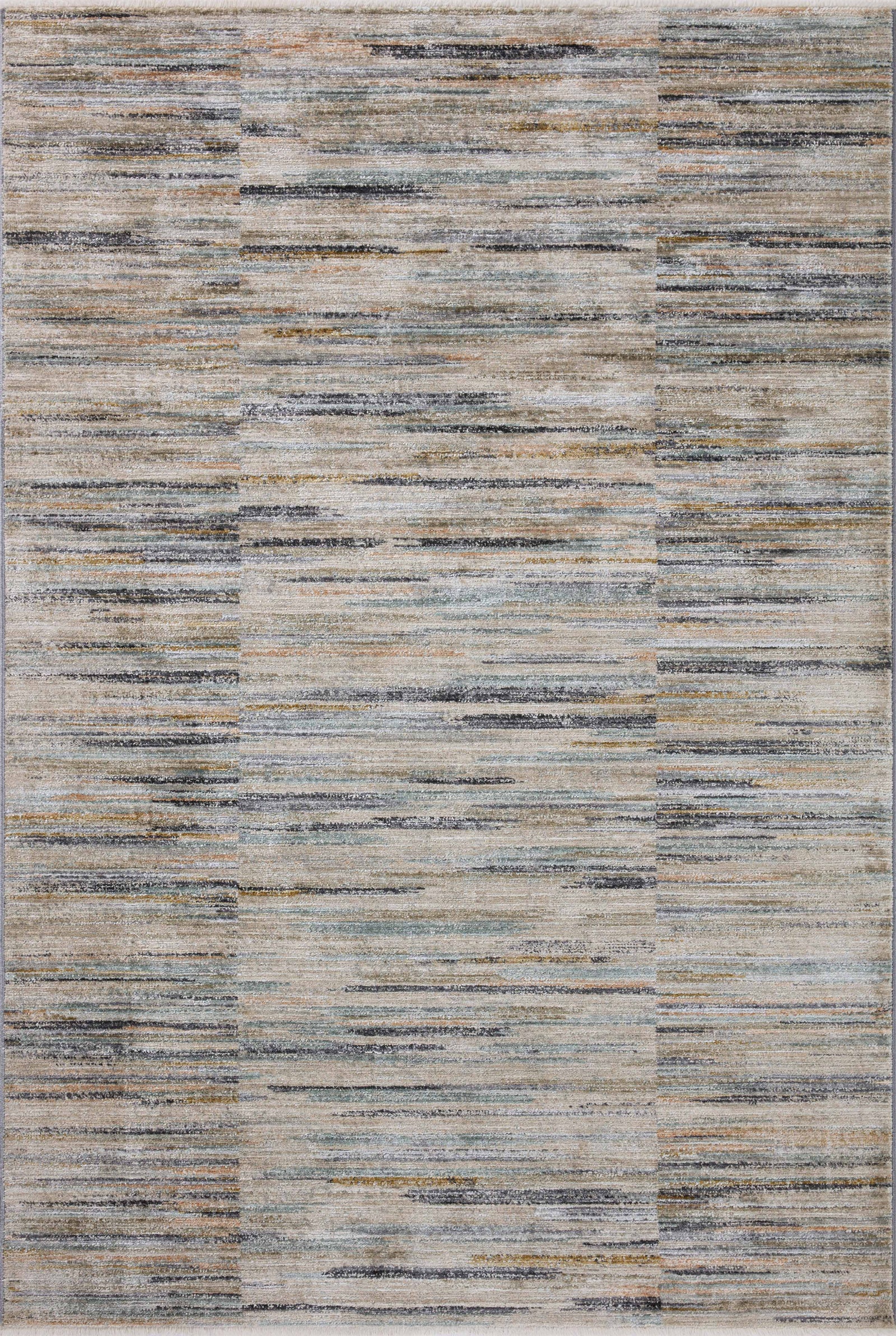 front view of Soho Multi / Dove luxury Rug
