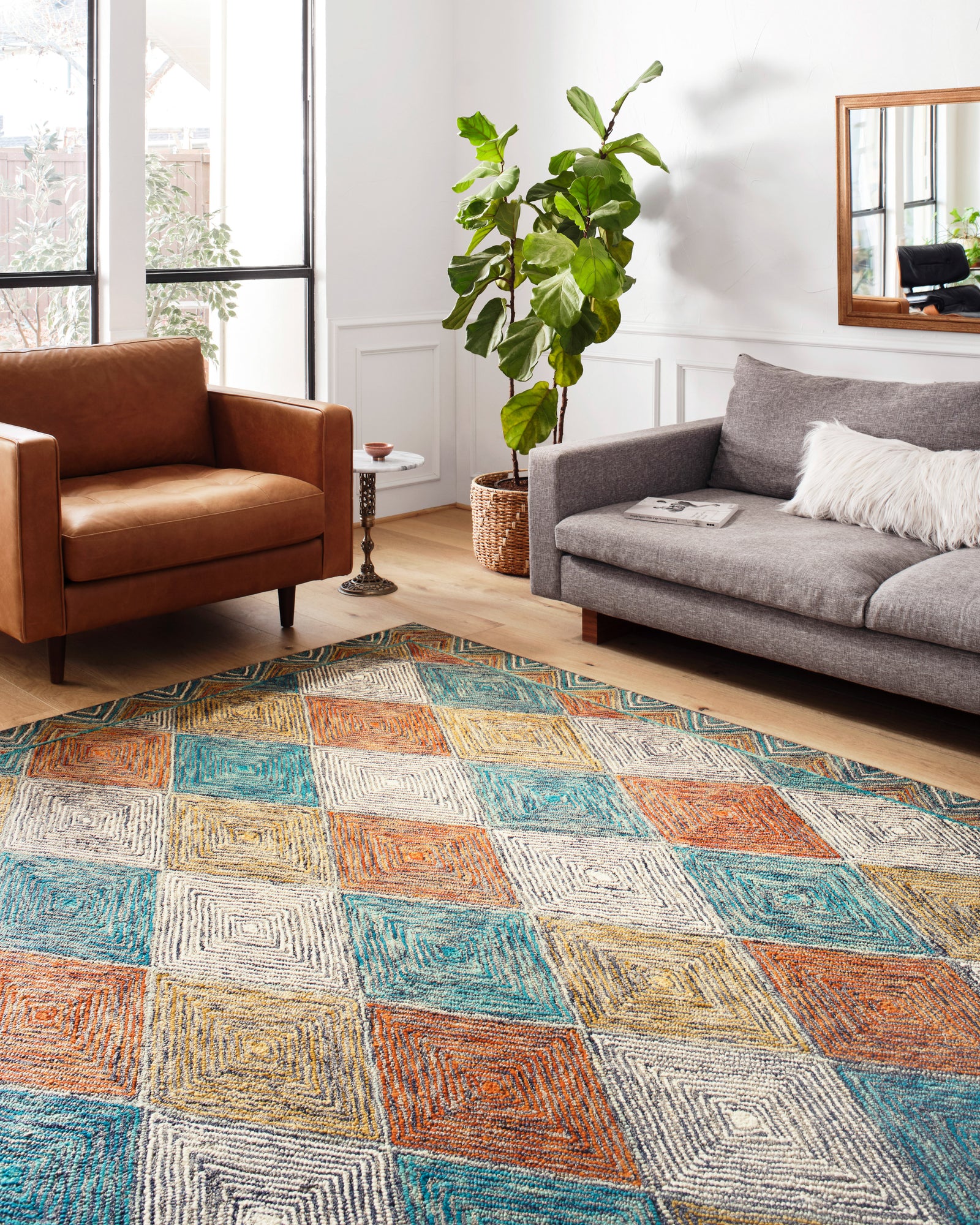 Spectrum Sunset / Ocean — a Loloi rug at Laurie Yapp Home.