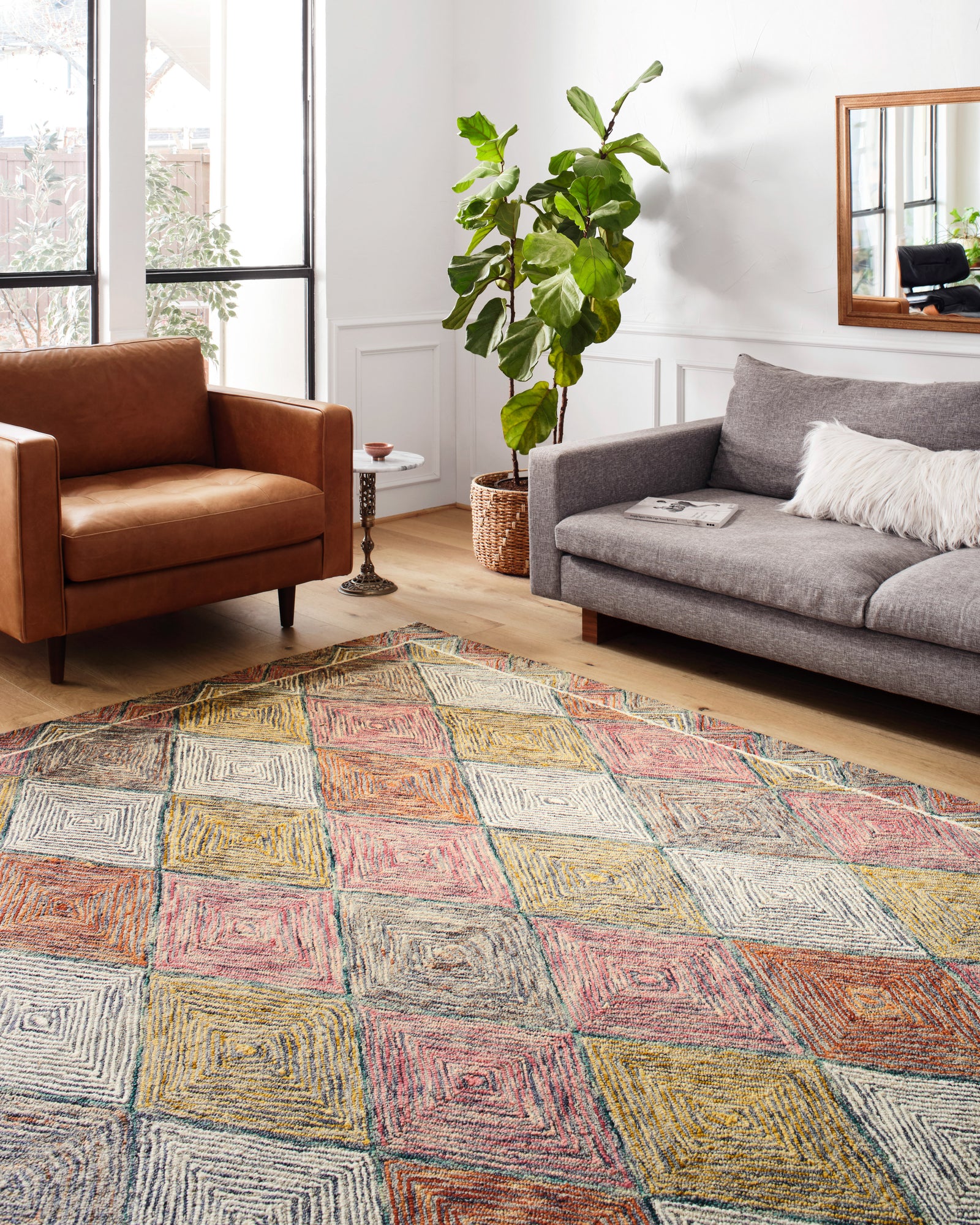 Spectrum Turquoise / Fiesta — a Loloi rug at Laurie Yapp Home.