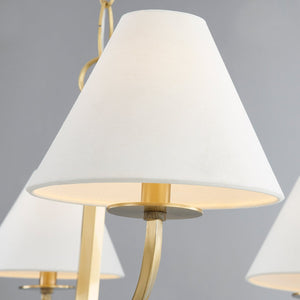 Stacey Chandelier 40.25" - Alt [BKO901-AGB]