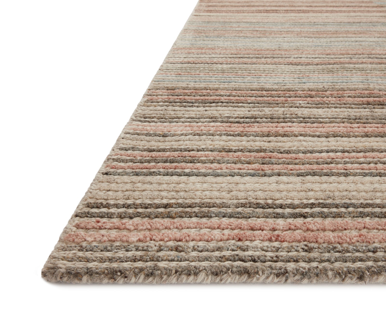 front view of Stiles Beige / Multi luxury Rug