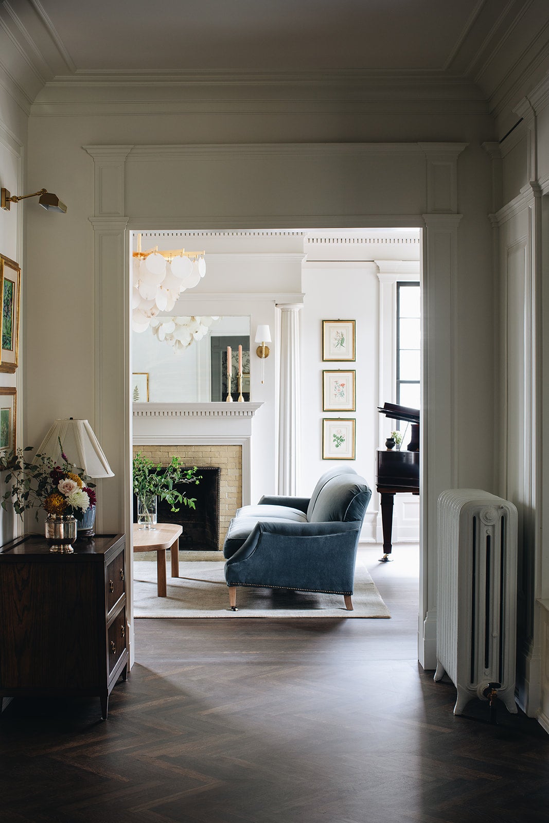 Serenity Chandelier 40" - Lifestyle [228-44-GL/SS]