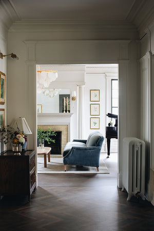 Serenity Chandelier 40" - Lifestyle [228-44-GL/SS]