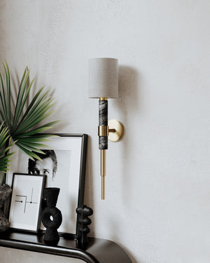 Solstice Wall Sconce - Lifestyle [396-01-VB/BM]