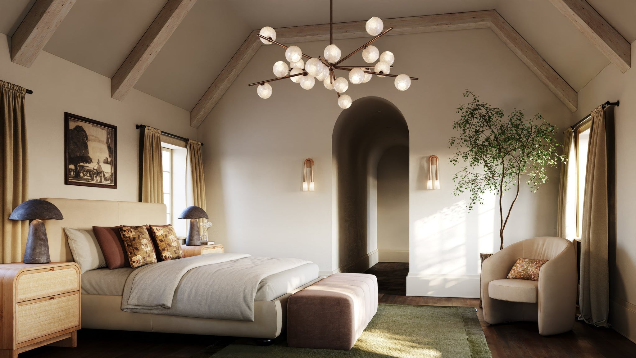 Sonny Chandelier 59.75" - Lifestyle [F2860-BRL]