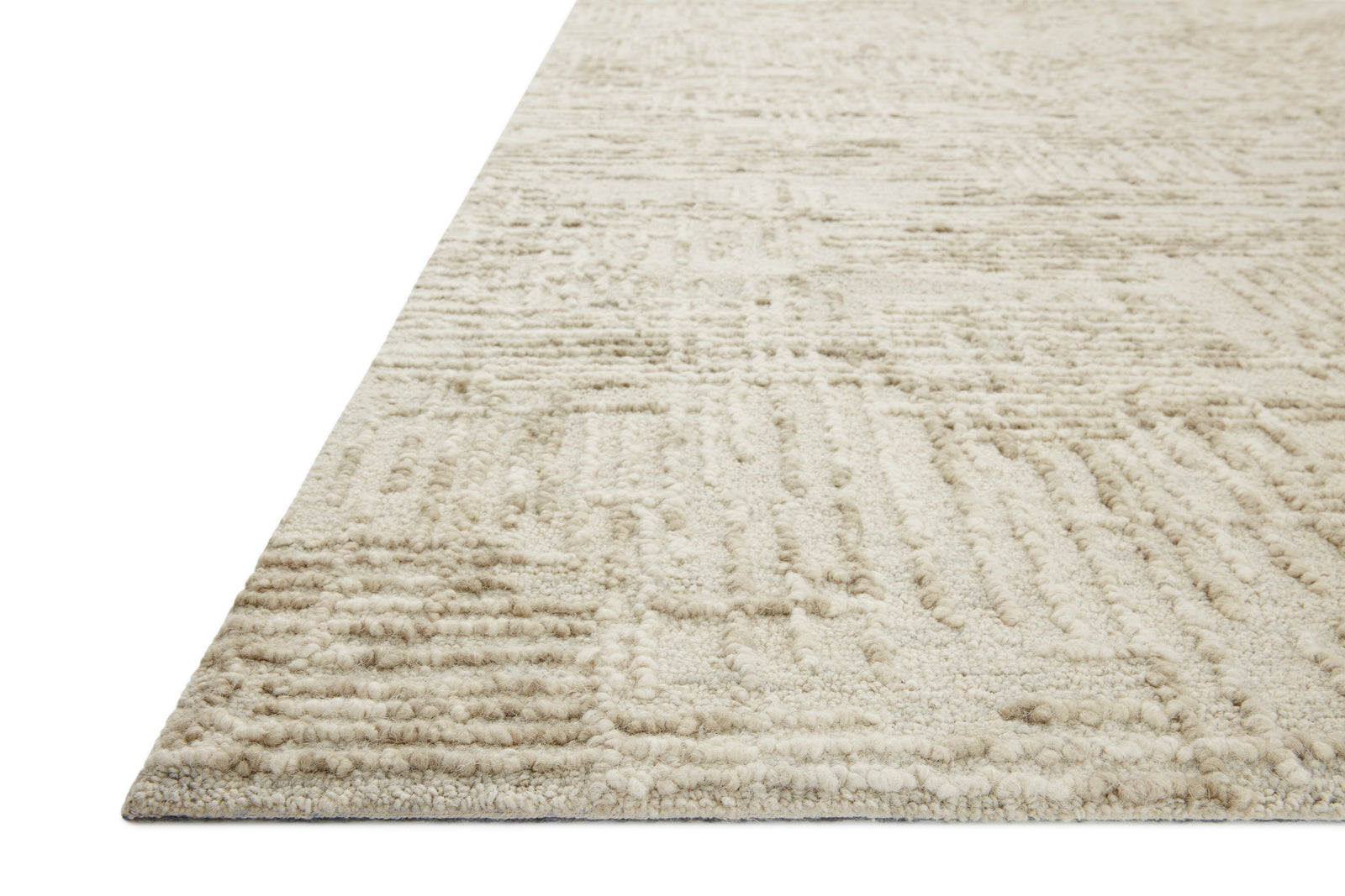 front view of Tallulah Natural / Sage luxury Rug