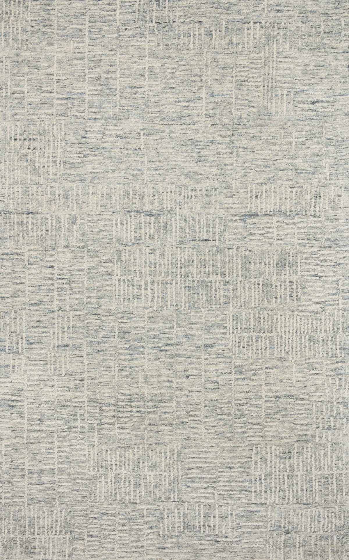 front view of Tallulah Sky / Ivory luxury Rug