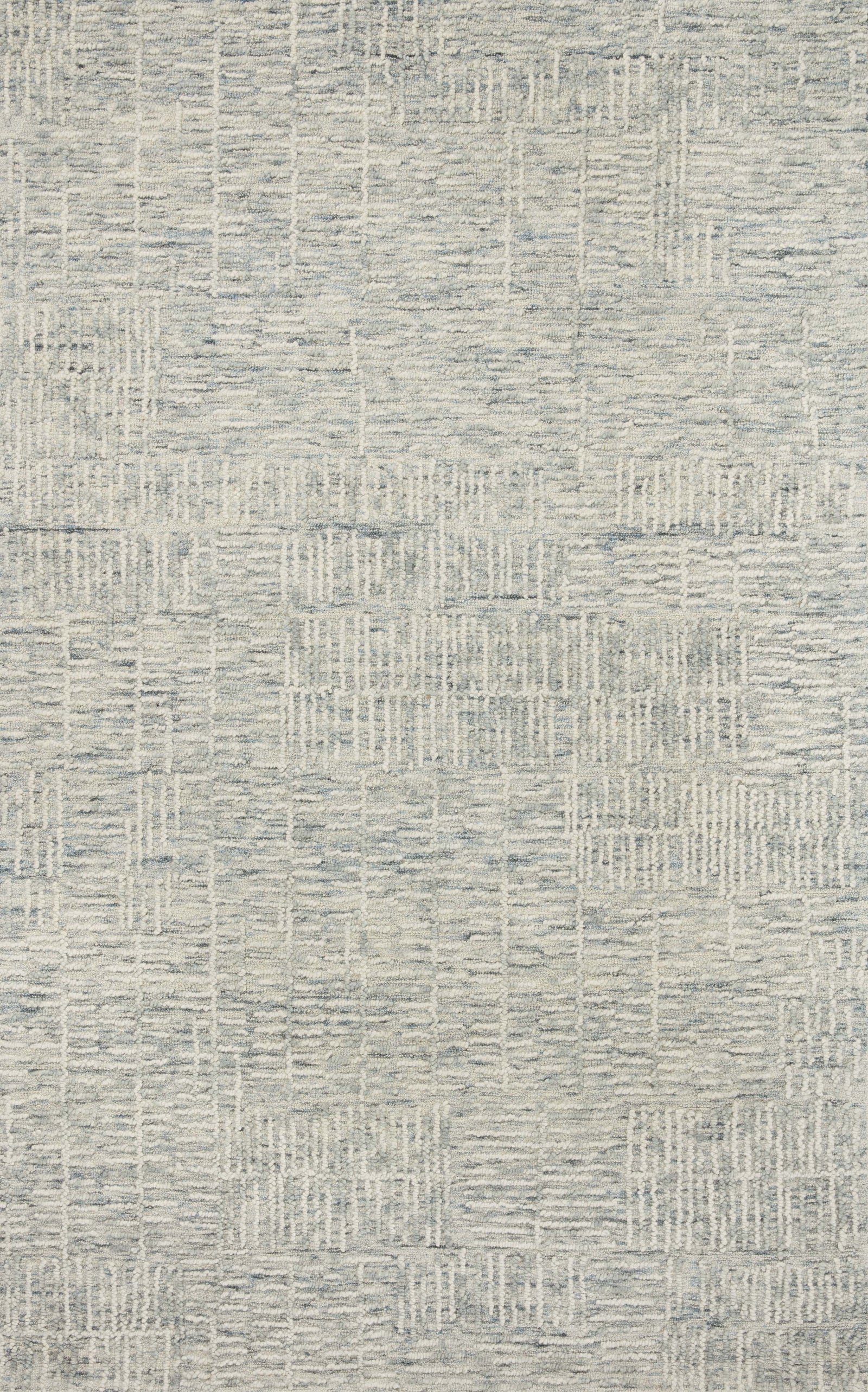 front view of Tallulah Sky / Ivory luxury Rug