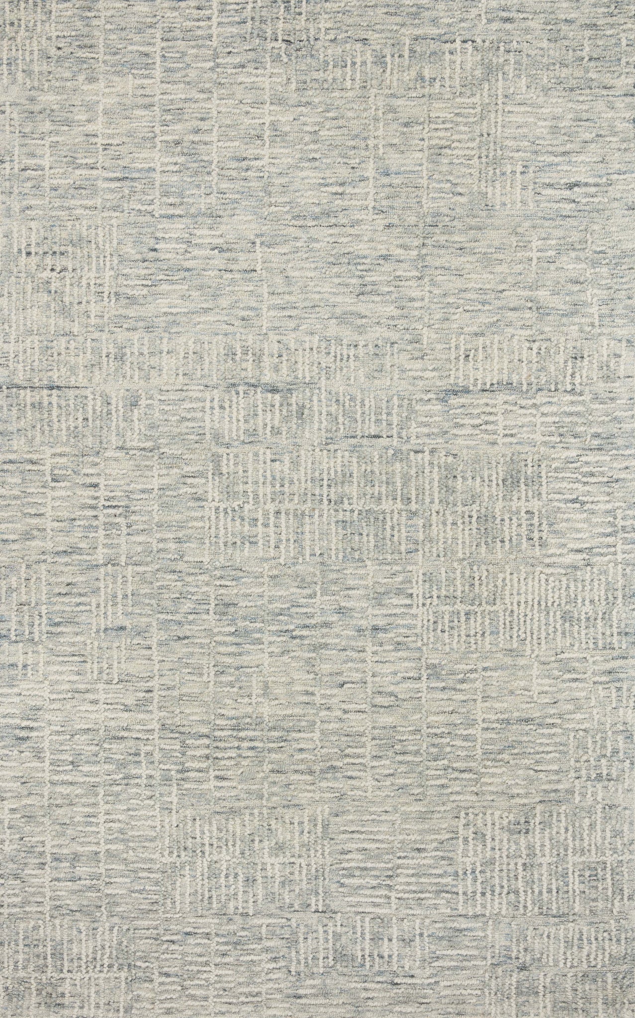 front view of Tallulah Sky / Ivory luxury Rug