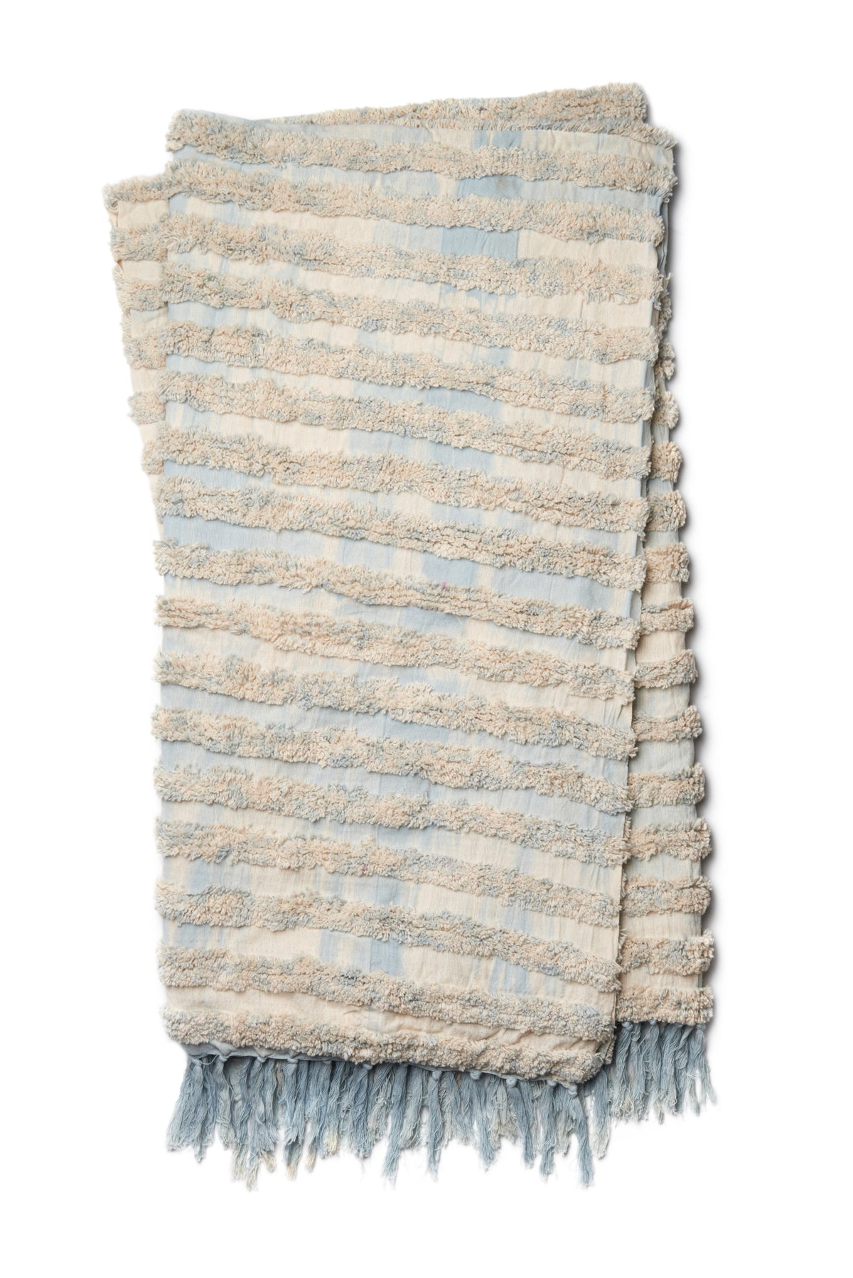 Tyra Lt. Blue Throw - Aerial Image