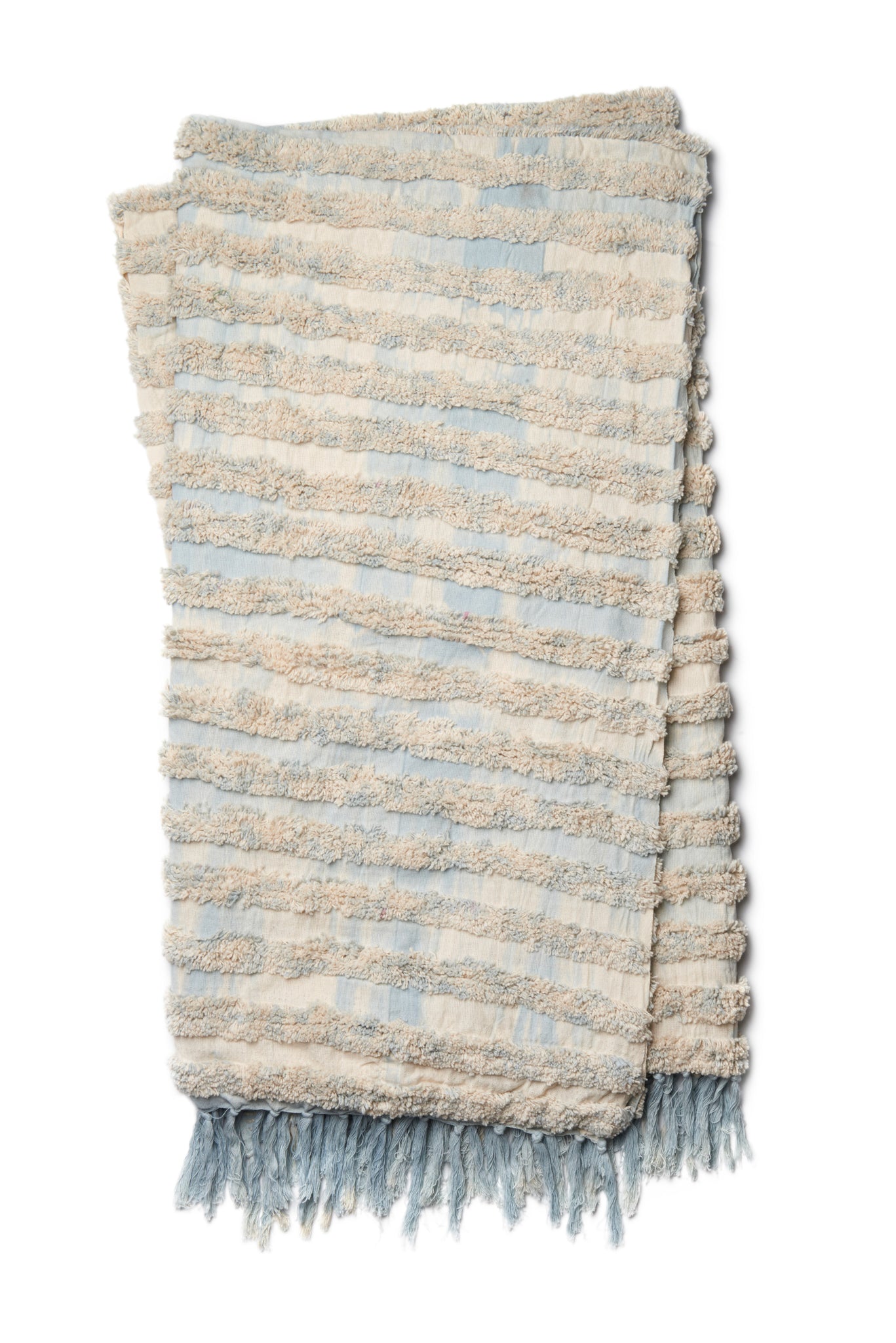 Tyra Lt. Blue Throw - Aerial Image