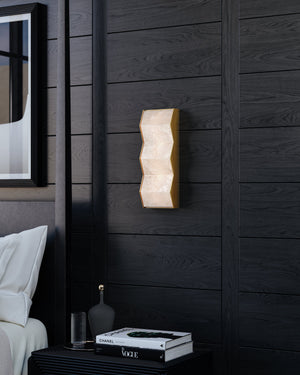 Tanzanite Wall Sconce - Lifestyle [379-01-VB]