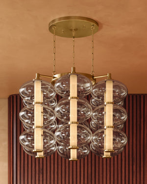 Toulouse Chandelier 42" - Lifestyle [504-42-VB]