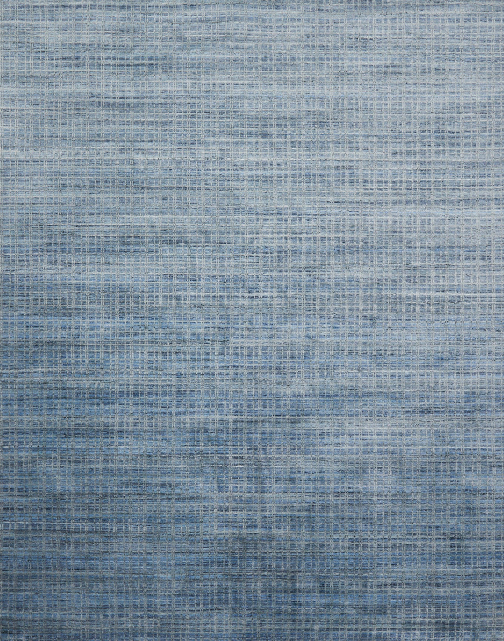 angle view of Urbana Blue luxury Rug