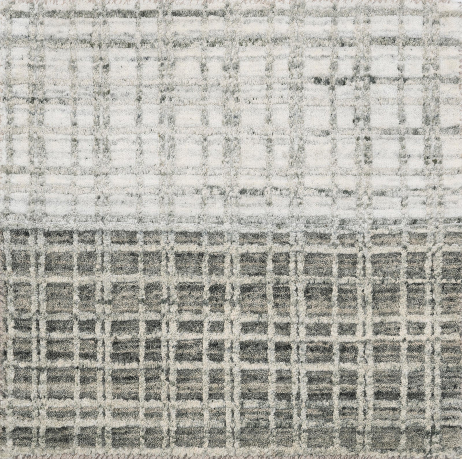 front view of Urbana Color Block / 01 luxury Rug