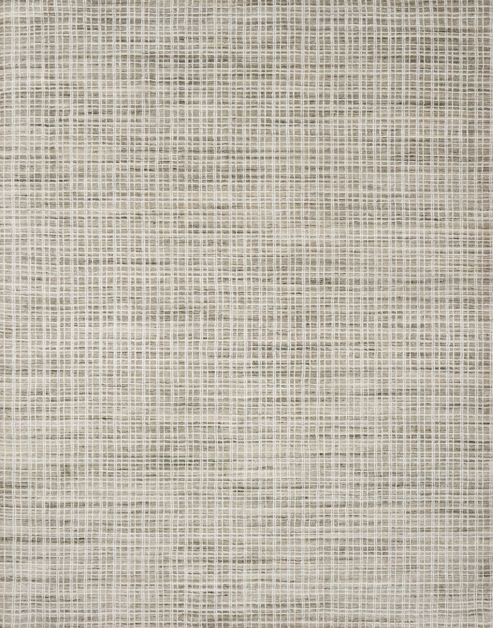 front view of Urbana Taupe luxury Rug