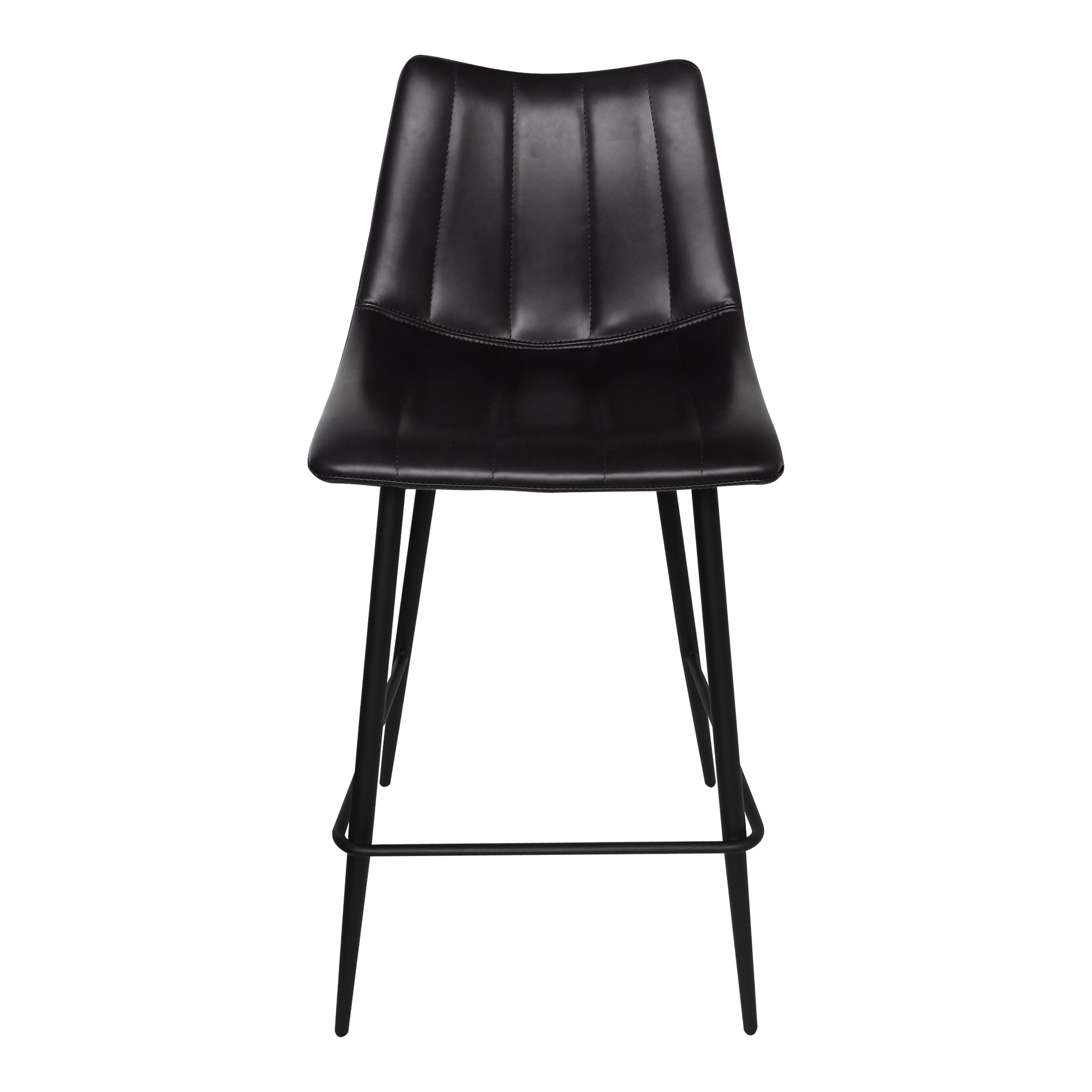 Alibi Counter Stool Matte Black Set of Two