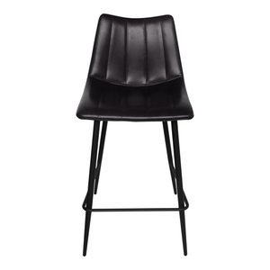 ALIBI TABOURET DE COMPTOIR NOIR MAT-M2