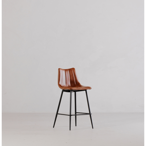 TABOURET DE COMPTOIR ALIBI MARRON-M2