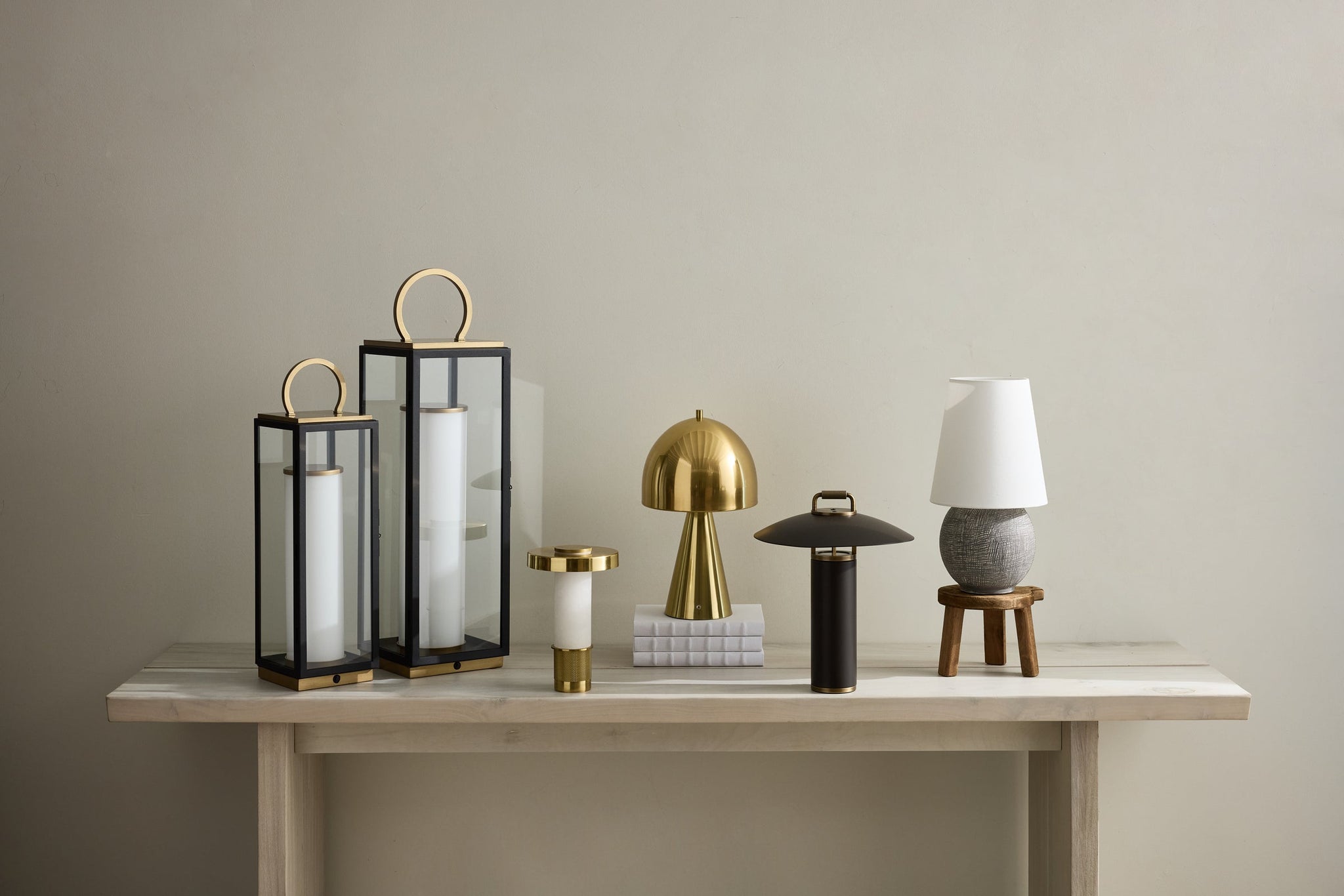 Sefton Rechargeable Table Lamp - Lifestyle [L7621-AGB]