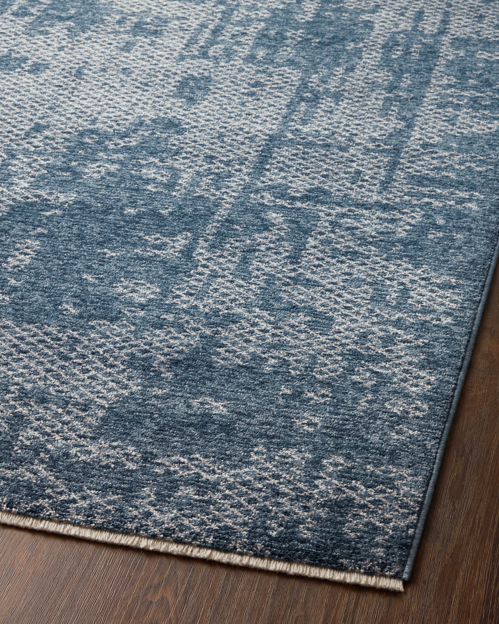 Vance Denim / Dove - Angled Corner on Wood (V)