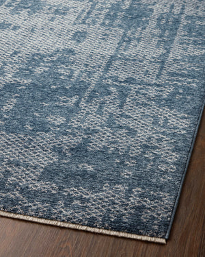 Vance Denim / Dove - Angled Corner on Wood (V)