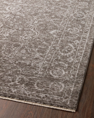 Vance Taupe / Dove - Angled Corner on Wood (V)