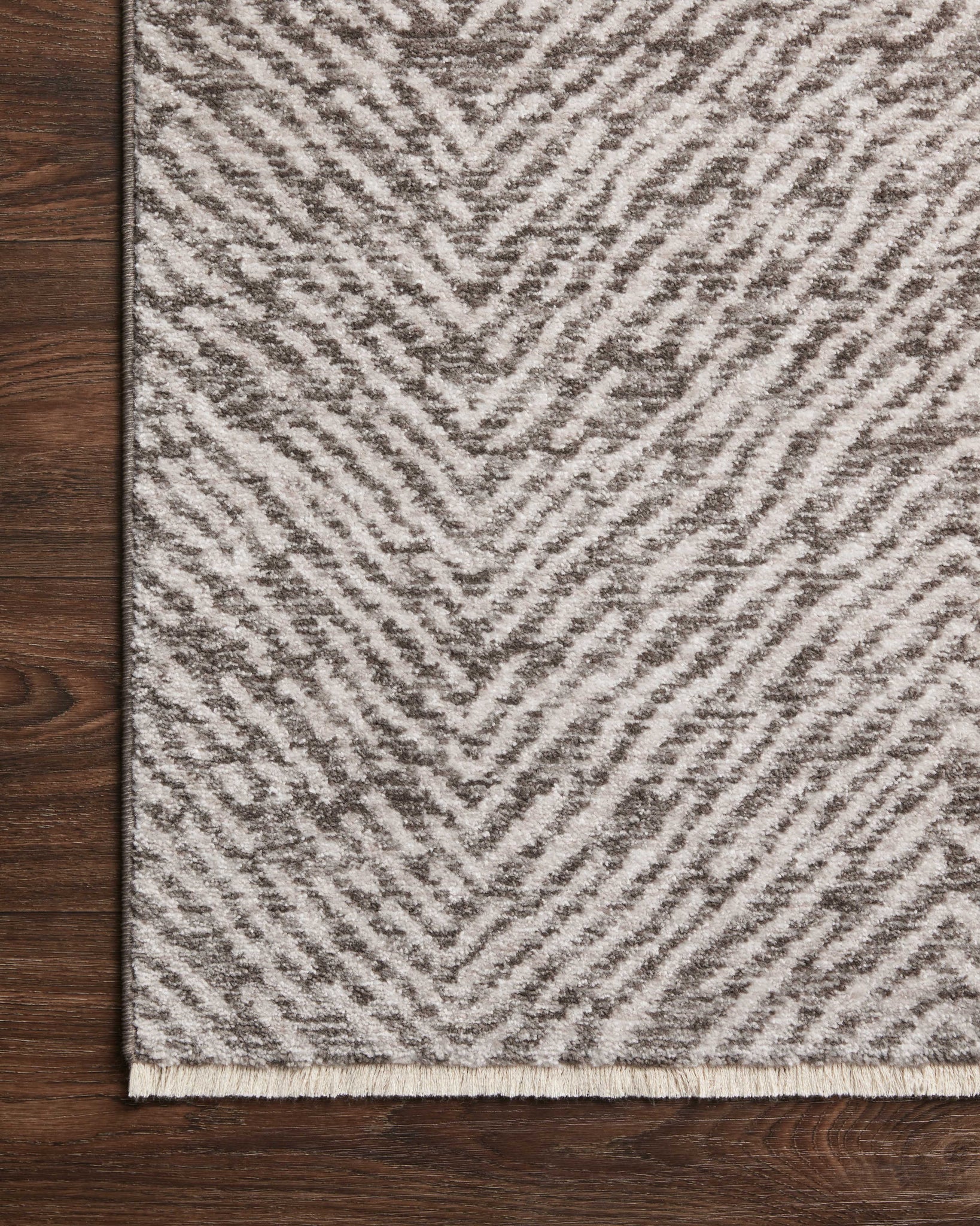 Vance Taupe / Dove - Corner on Wood (V)