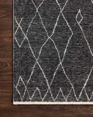 Vance Charcoal / Dove - Corner on Wood (V)