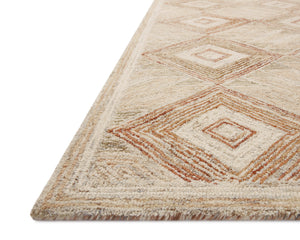 Varena Sand / clay - Rug Corner (H)