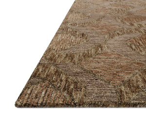 Varena Rust / Bark - Rug Corner (H)
