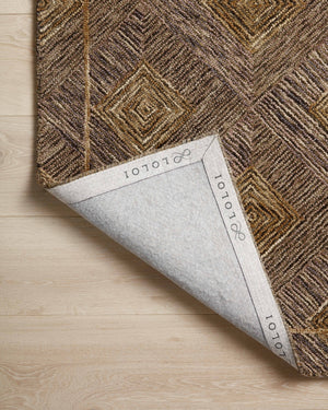 Varena Plum / Gold - Corner on Wood Flipped (V)
