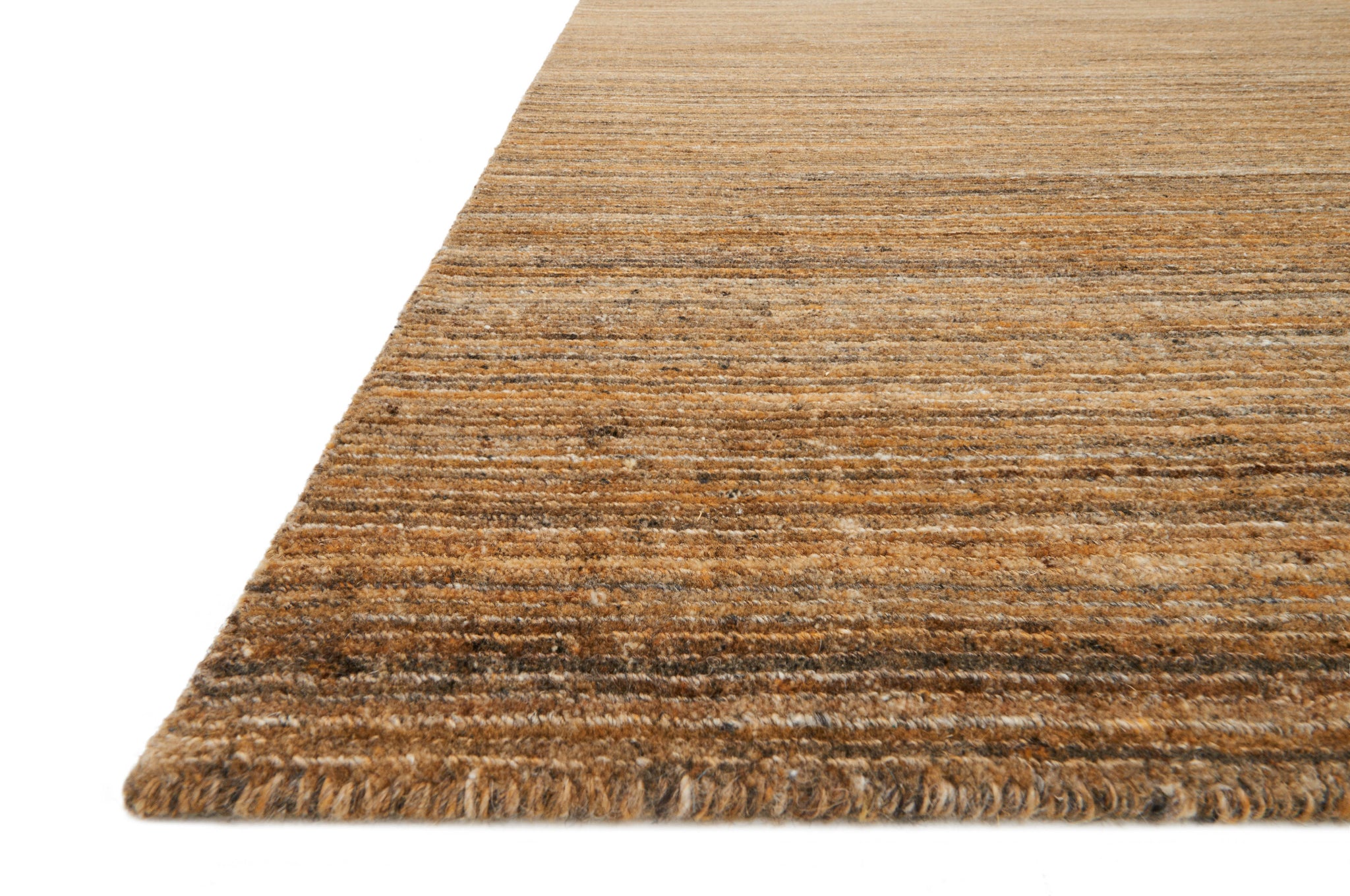 angle view of Vaughn Amber luxury Rug