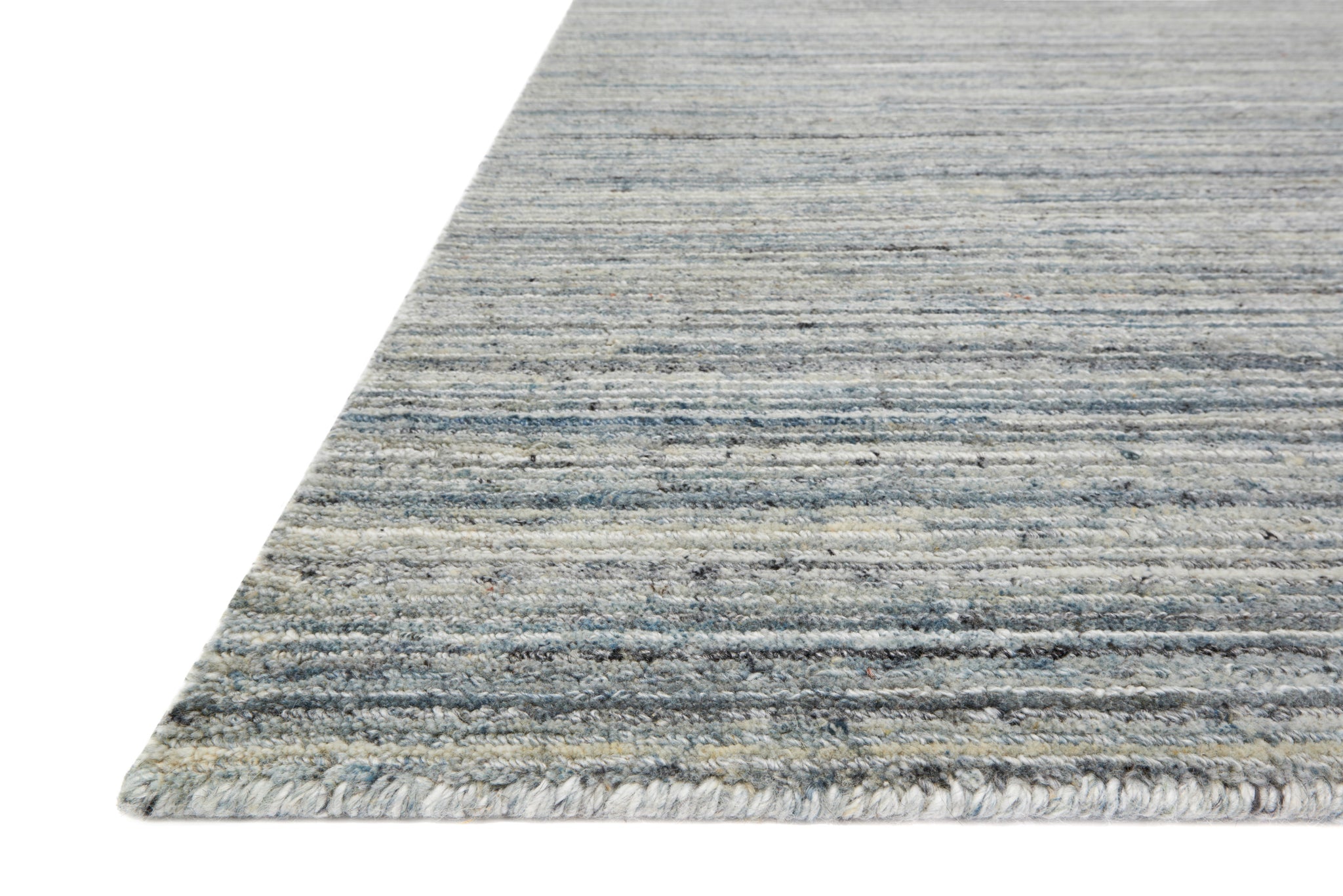 angle view of Vaughn Sky luxury Rug