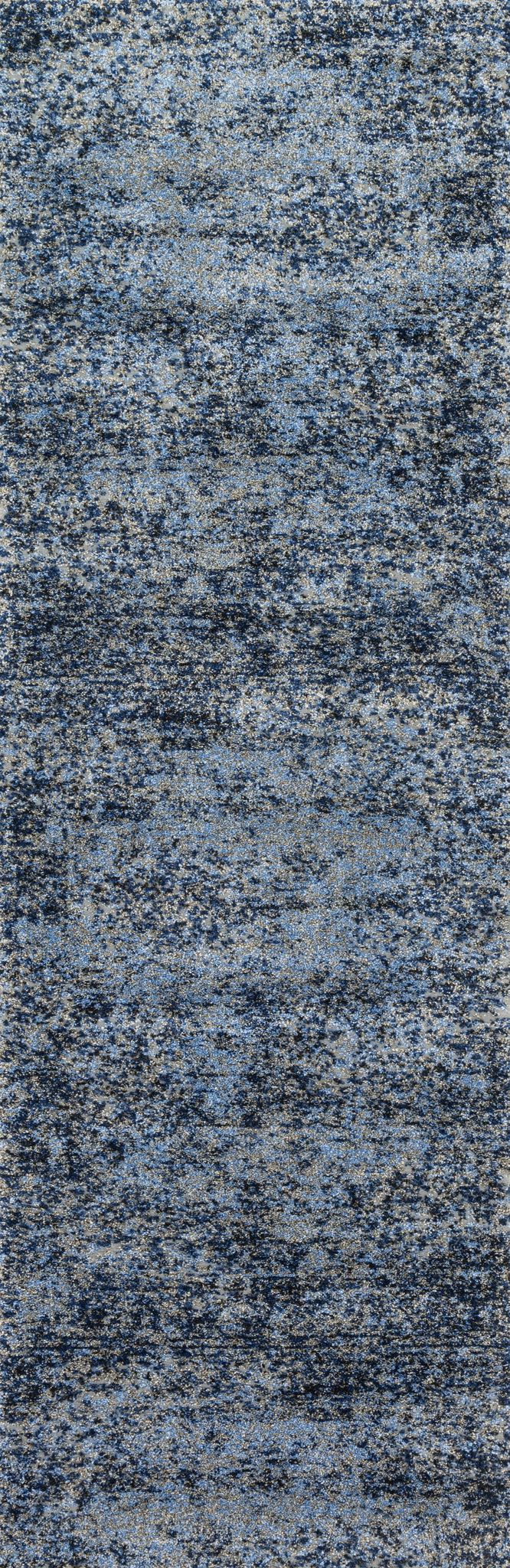 detail view of Viera Lt. Blue / Grey luxury Rug