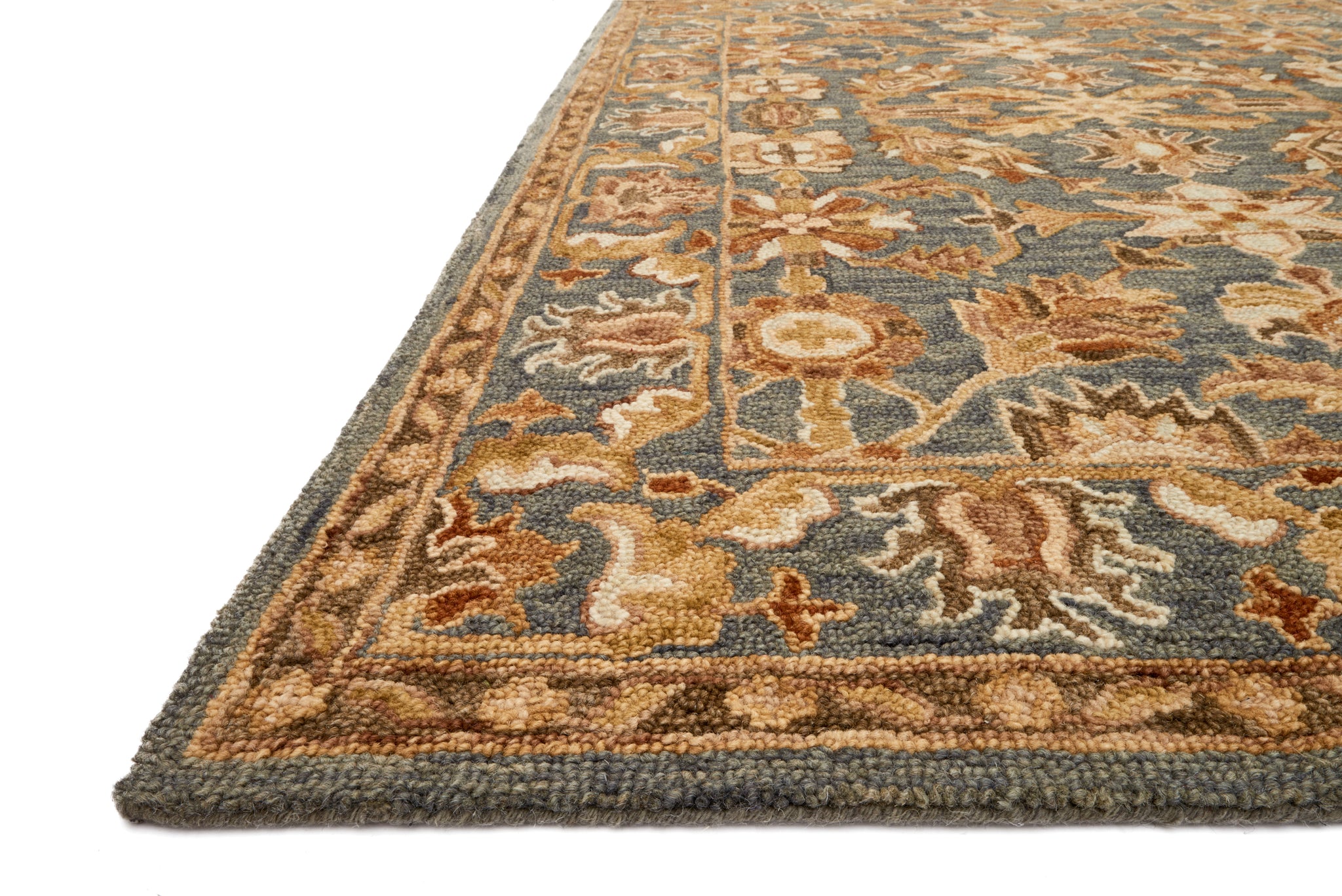 Victoria Slate / Slate - Rug Corner (H)