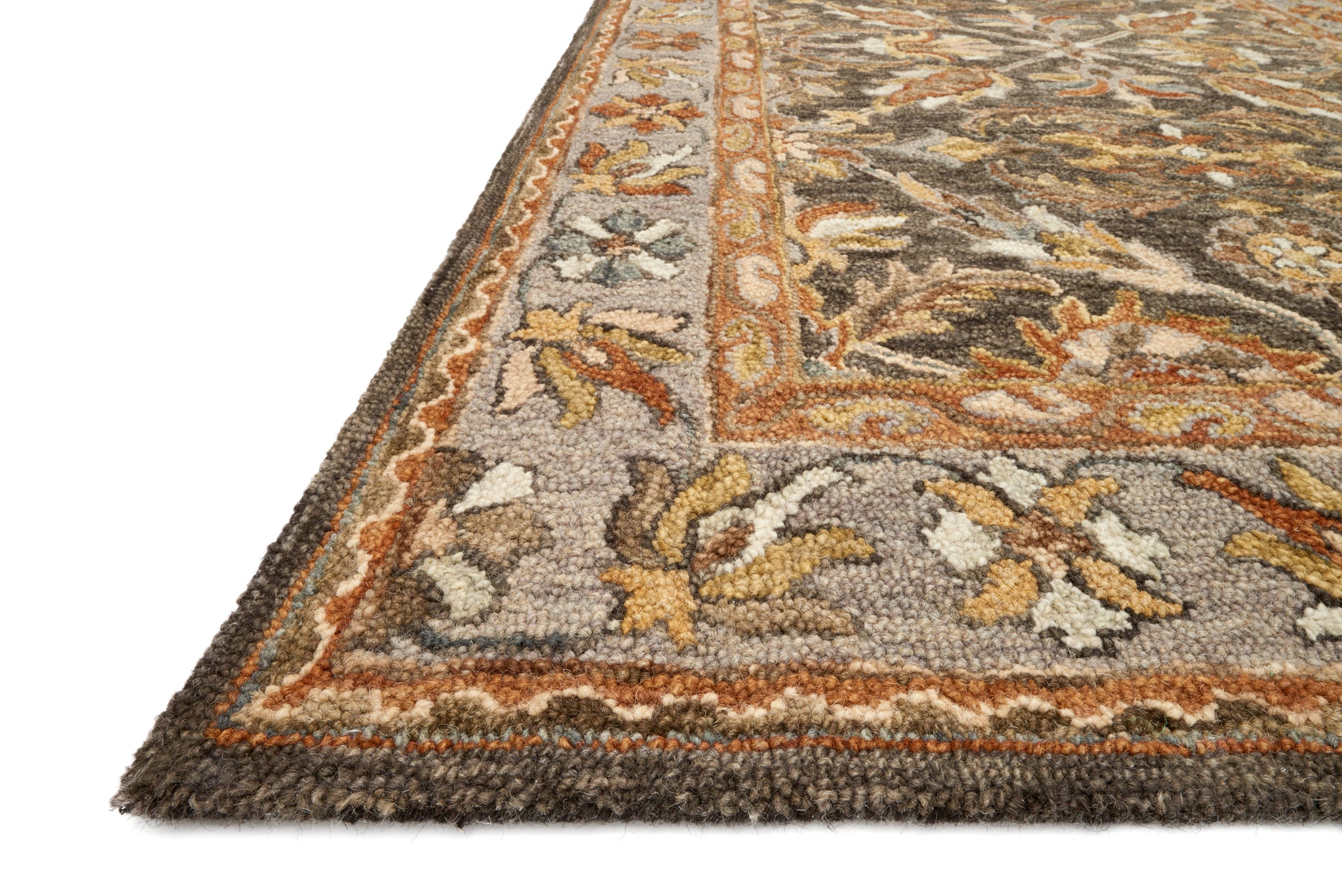 Victoria Dk Taupe / Grey - Rug Corner (H)