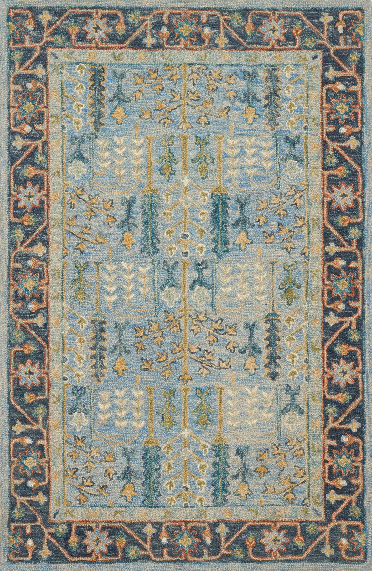 Victoria Lt Blue / Dk Blue - Aerial Image