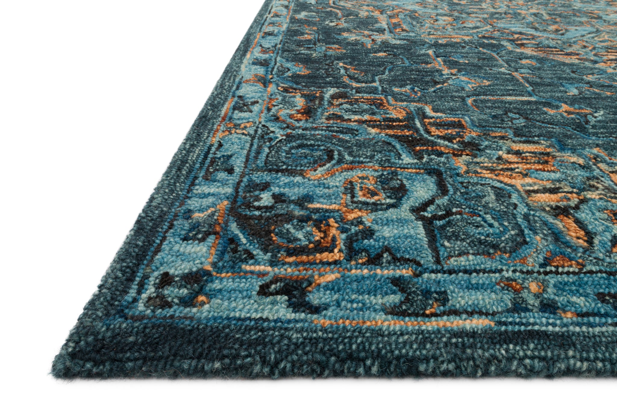 Victoria Teal / Multi - Rug Corner (H)