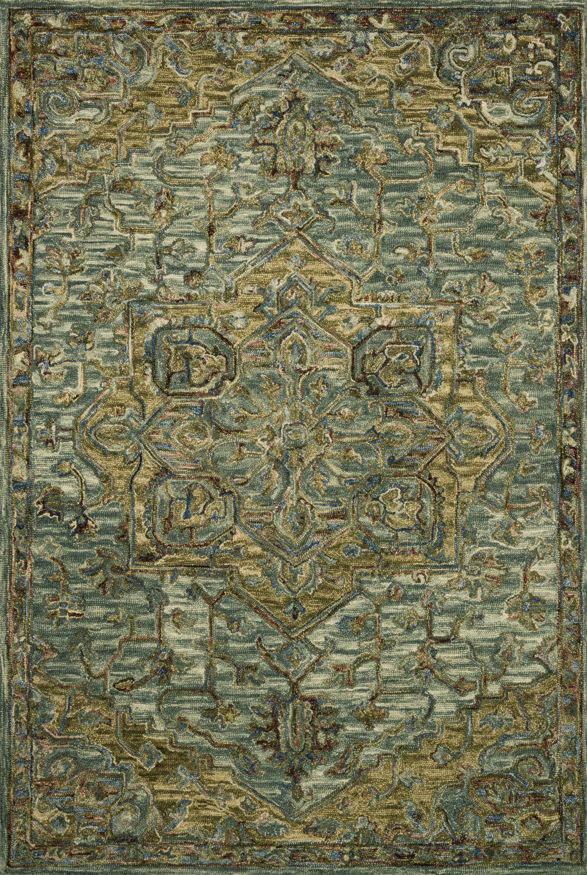 Victoria Dark Green / Tobacco - Aerial Image