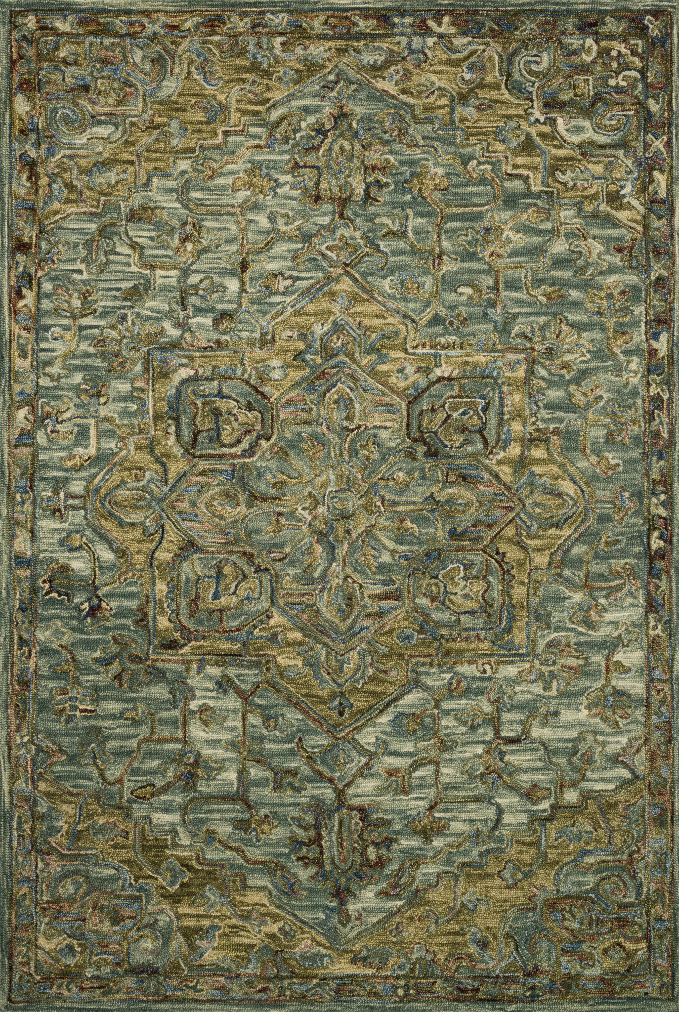 Victoria Dark Green / Tobacco - Aerial Image
