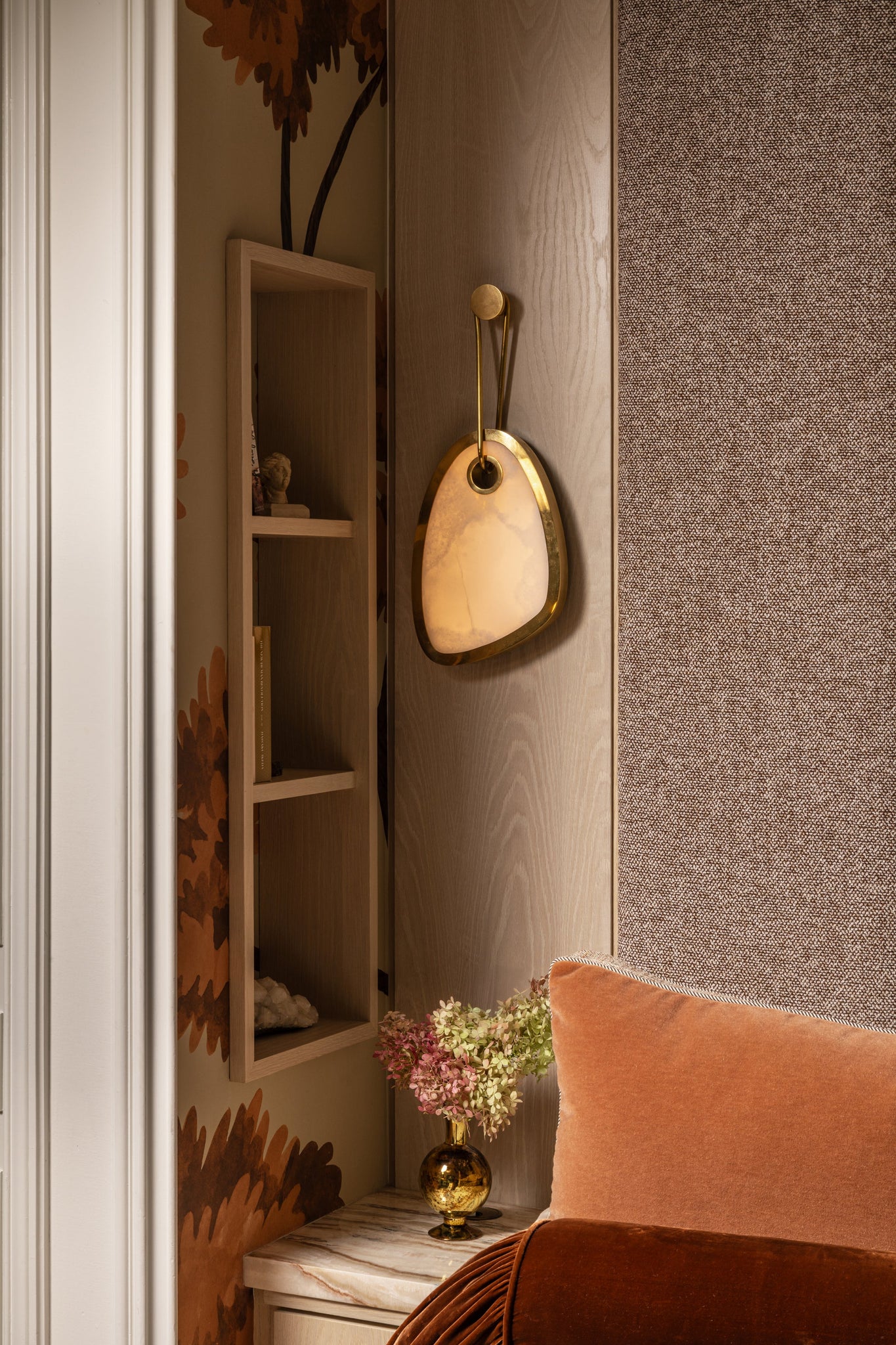 Vela Wall Sconce - Lifestyle [556-01-VB]