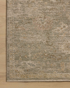 Willa Sage / Multi - Corner on Wood (V)