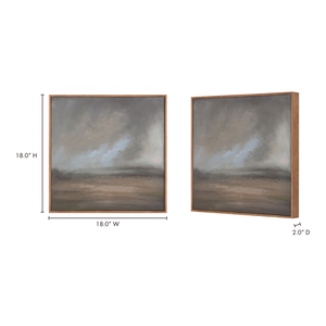 Lulled Sky Framed Painting