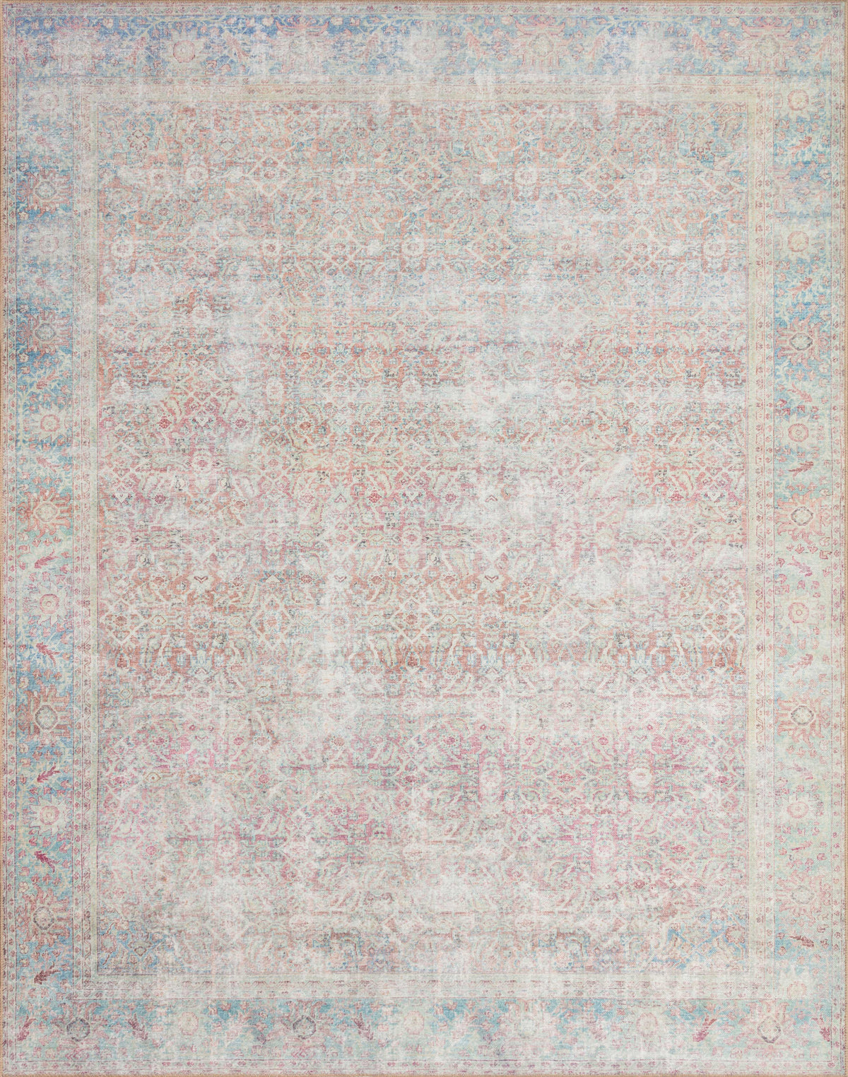 Wynter Red / Teal - Aerial Image