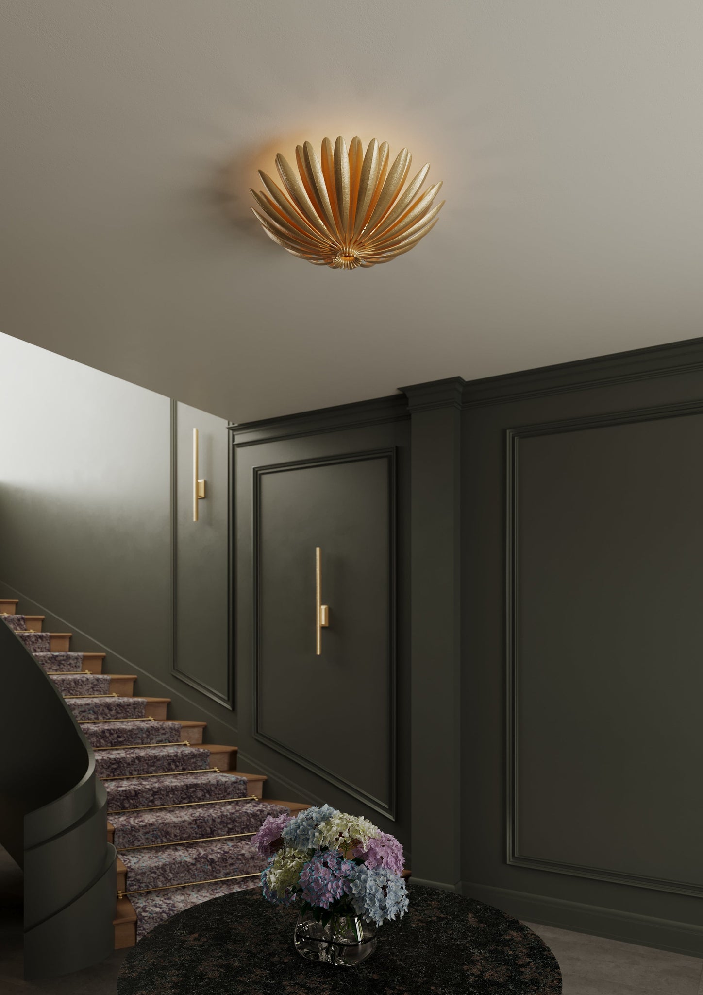 Whitfield Semi Flush - Lifestyle [1819-VGL]