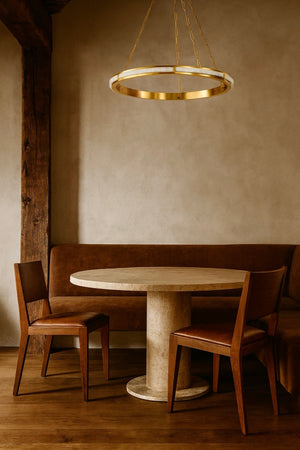 Wingate Chandelier 36" - Lifestyle [8136-AGB]