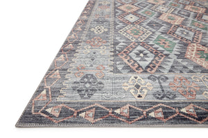 Zion Grey / Multi - Rug Corner (H)