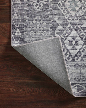 Zion Charcoal / Slate - Corner on Wood Flipped (V)